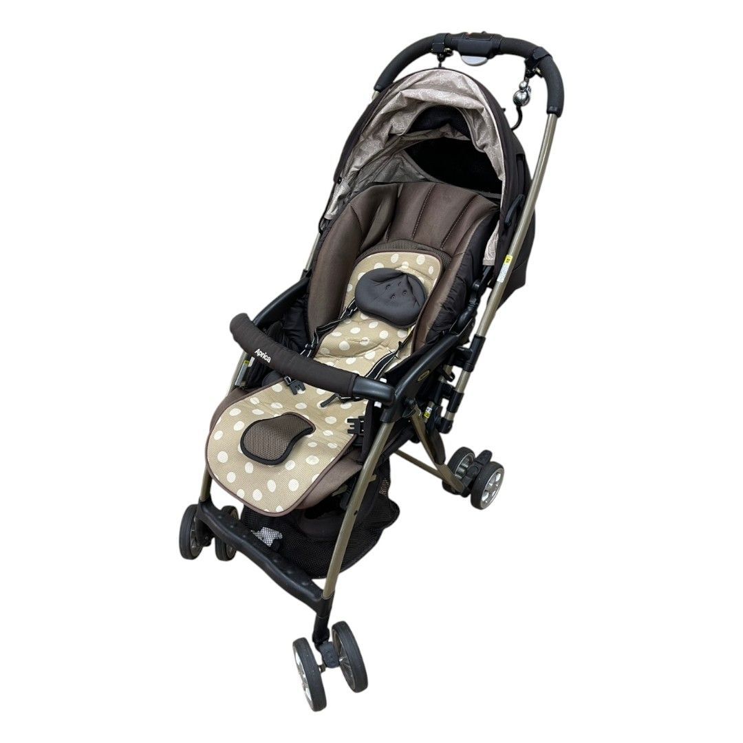 アップリカ Aprica カルーンプラス ハイシート ベビーカー ブラウン