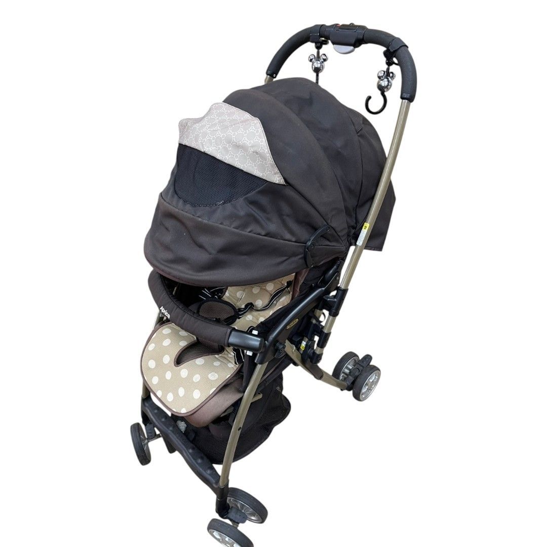 アップリカ Aprica カルーンプラス ハイシート ベビーカー ブラウン アップリカ Aprica カルーンプラス ハイシート ベビーカー ブラウン