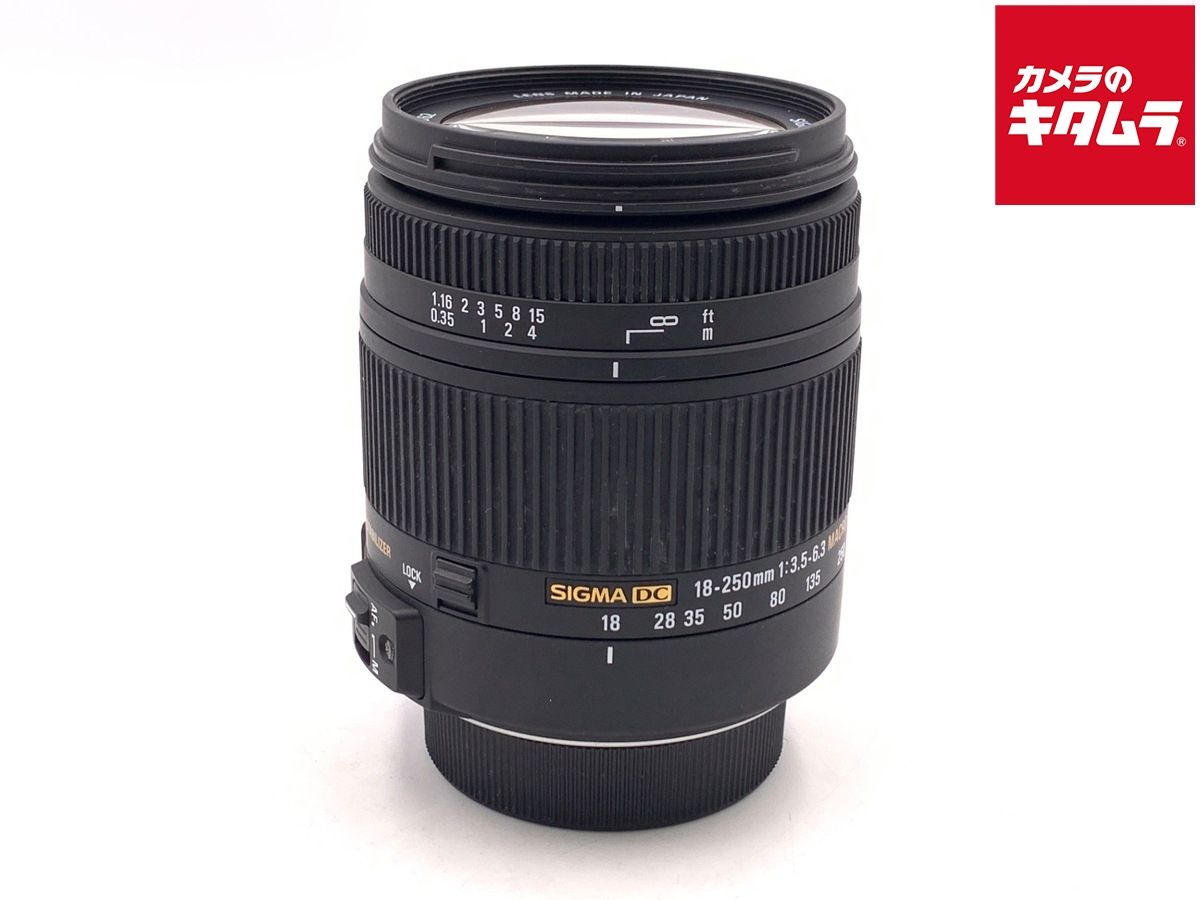 【中古】 【難あり品】 シグマ 18-250mm F3.5-6.3 DC OS HSM ニコン用