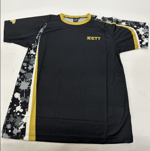 訳あり⇒サンプル品・タグなし】ZETT Tシャツ Mサイズ Oサイズ 黒
