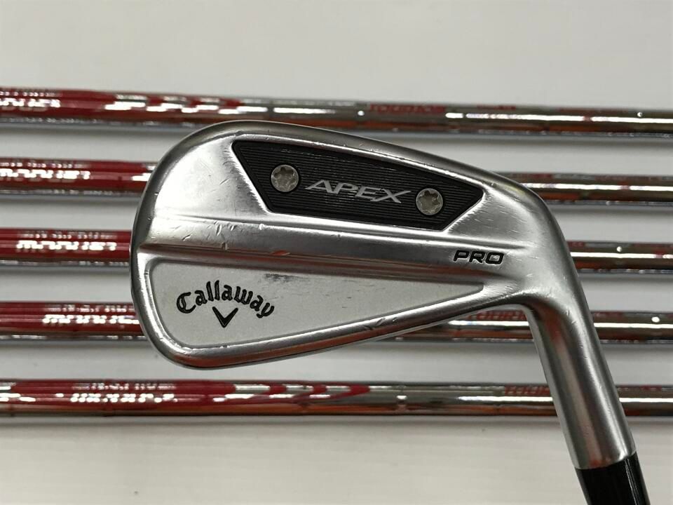 キャロウェイ　APEX PRO 2024　NSプロ MODUS 3 TOUR 105　Sフレックス　アイアンセット　中古【最短即日発送】