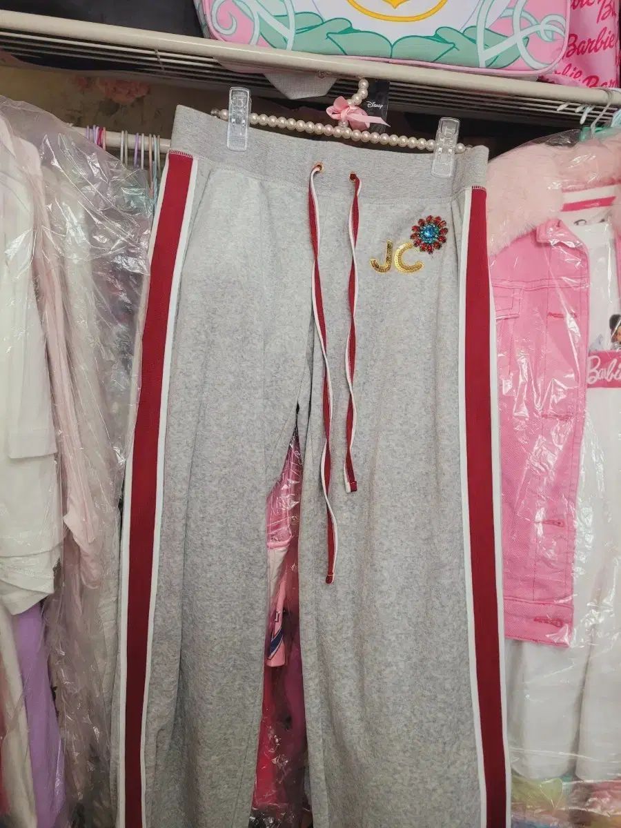 JUICY COUTURE ジューシークチュール トラック パンツ グレー LINE