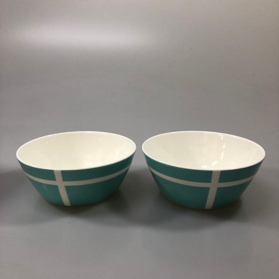 ティファニー ブルーボックス ボウル 2点セット【AFI22】【中古