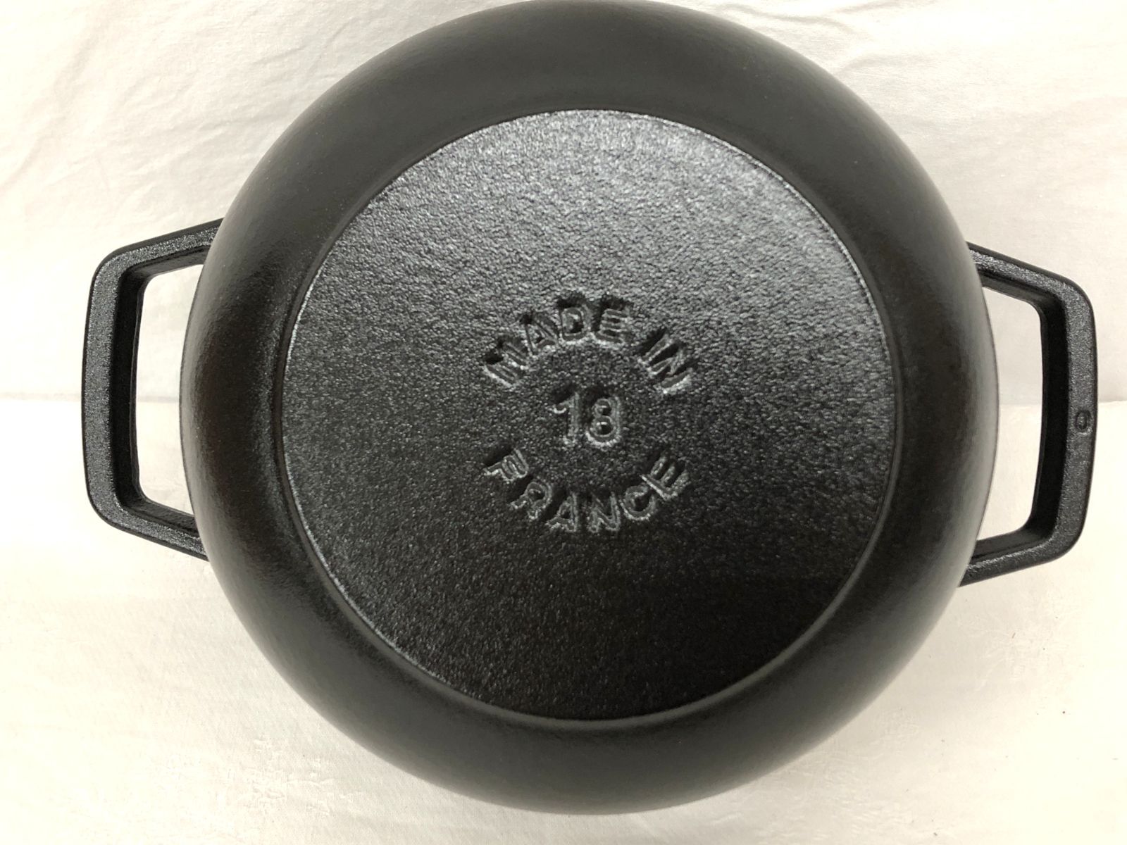 未使用品】staub ストウブ Wa-NABE ワナベ ブラック M 18cm - メルカリ