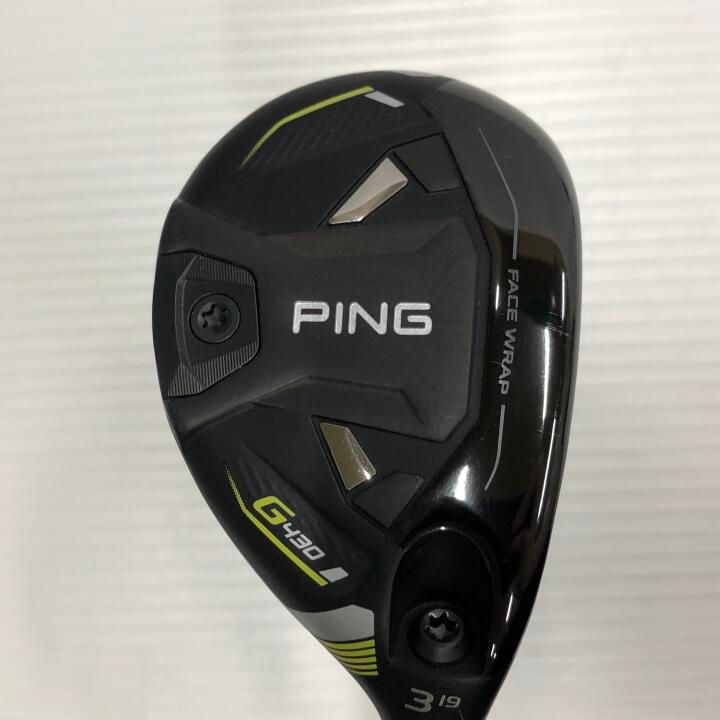 ピン　G430　19度　ALTA J CB BLACK　SRフレックス　ユーティリティ　中古【最短即日発送】