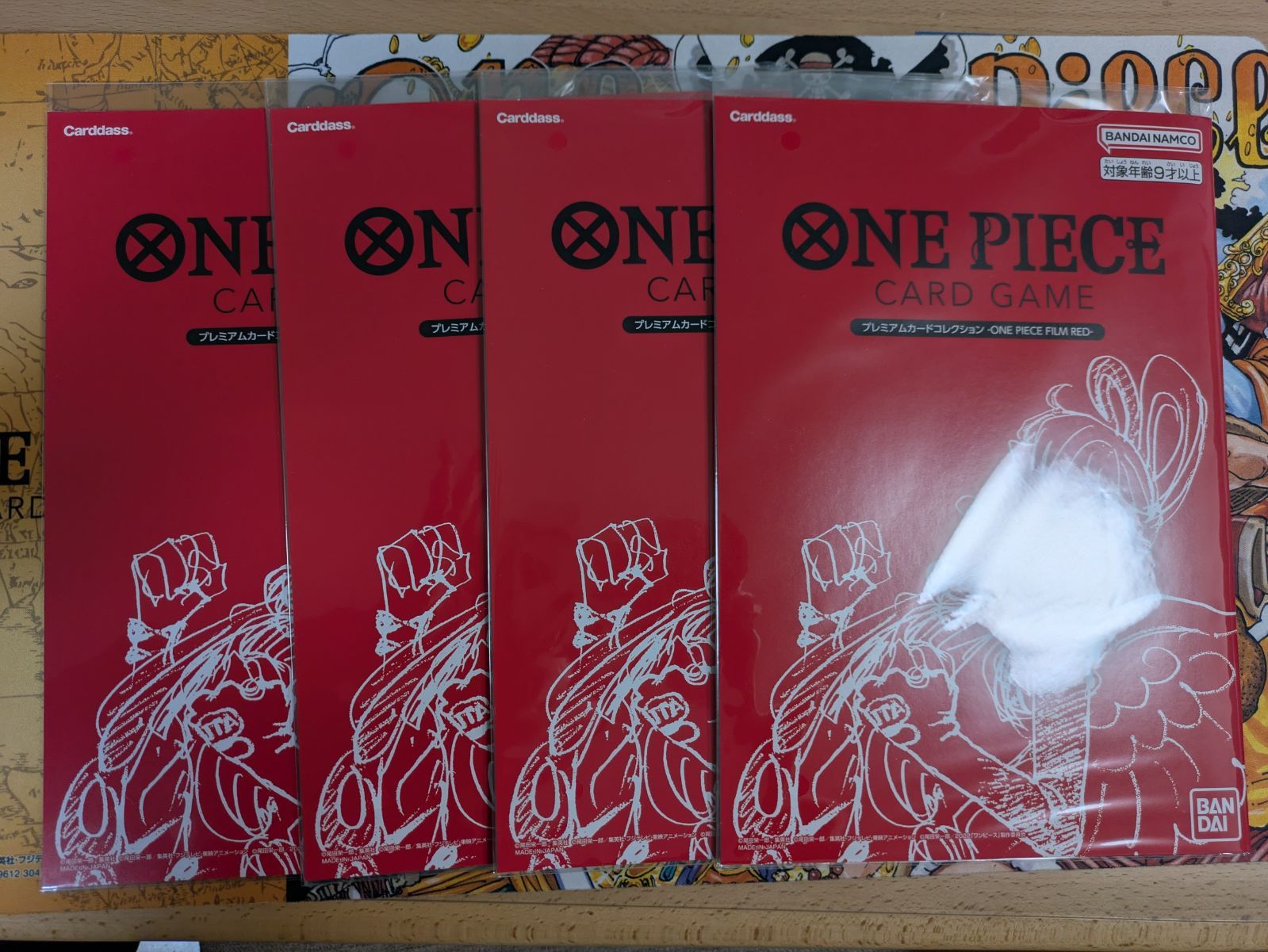 プレミアムカードコレクション　ONE PIECE FILM RED