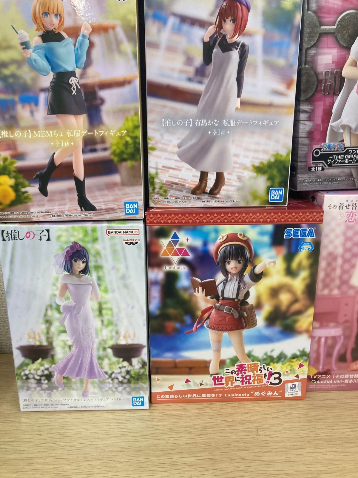 まとめ売り】【フィギュア】推しの子 ワンピース この素晴らしい世界に