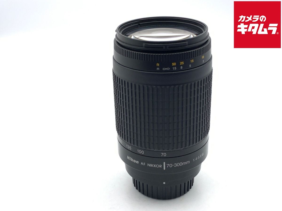 【中古】 【難あり品】 ニコン AF Zoom Nikkor 70-300mm F4-5.6G ブラック