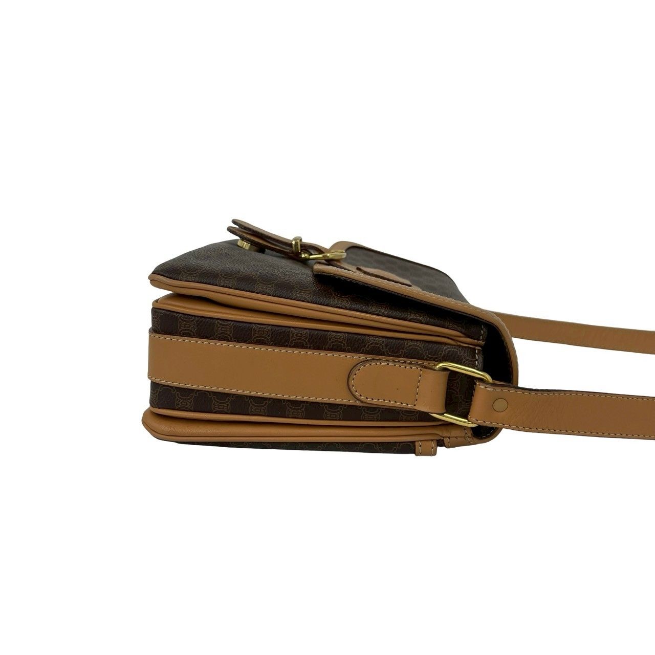 極 美品 CELINE セリーヌ ヴィンテージ マカダム ブラゾン トリオンフ
