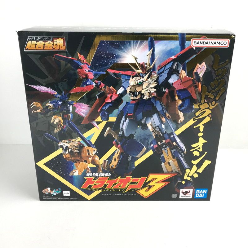 【中古美品】 未開封 超合金魂 GX-113 最強機動 ガンダムトライオン3 【056-260528-ky-03-fuzh】 16,100円