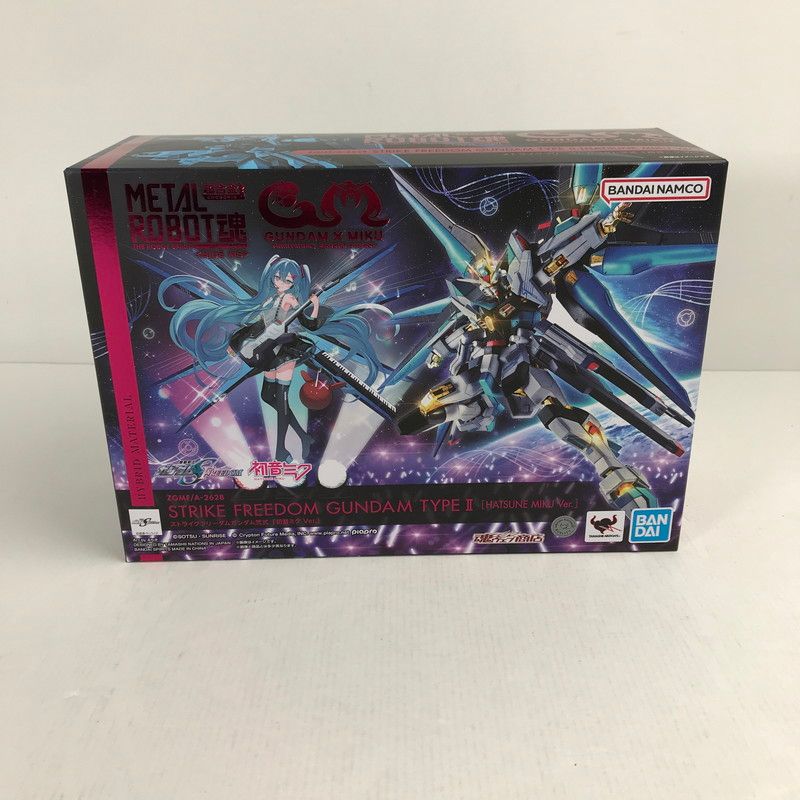 中古美品】 未開封 METAL ROBOT魂 ストライクフリーダムガンダム弐式