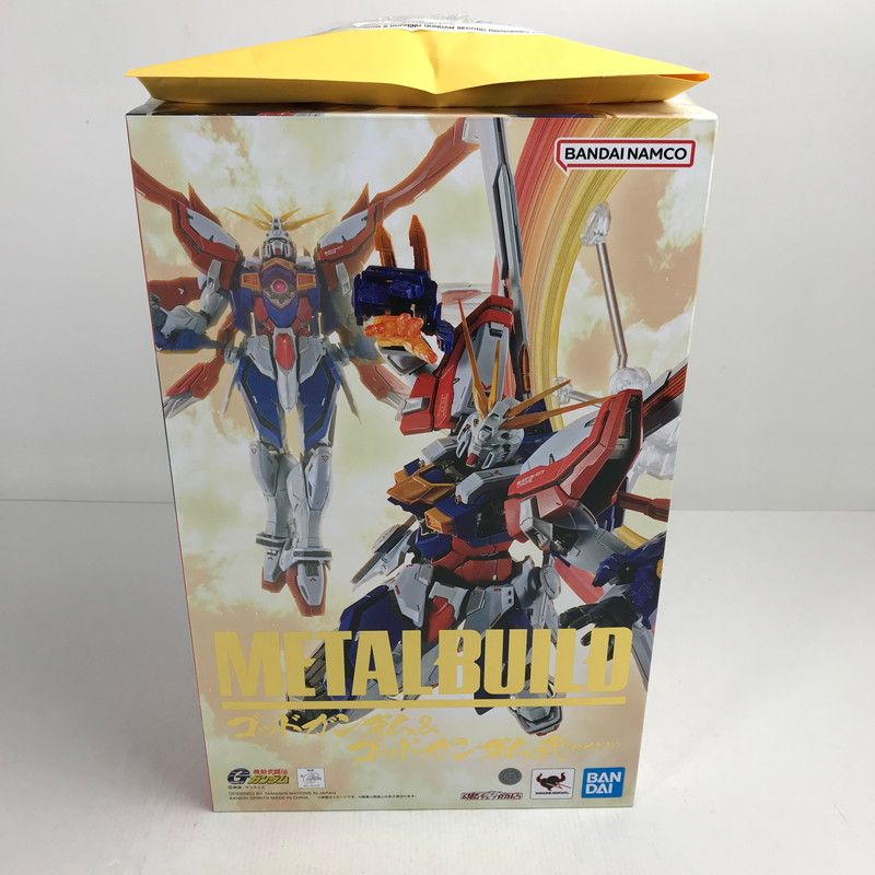 中古美品】 未開封 METAL BUILD ゴッドガンダム＆ゴッドガンダム弐