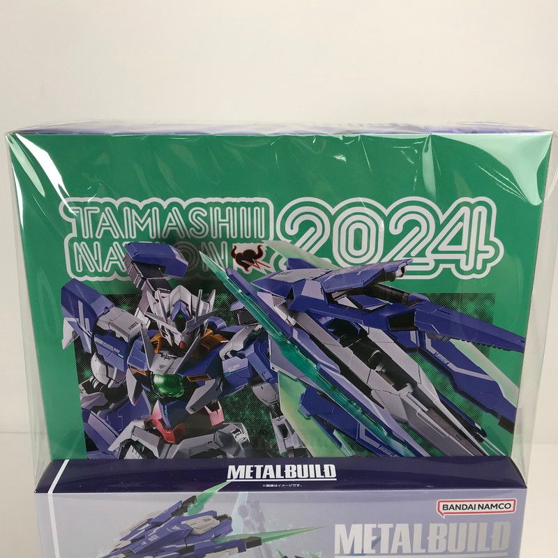 中古美品】 未開封 METAL BUILD ダブルオークアンタ フルセイバー+フル
