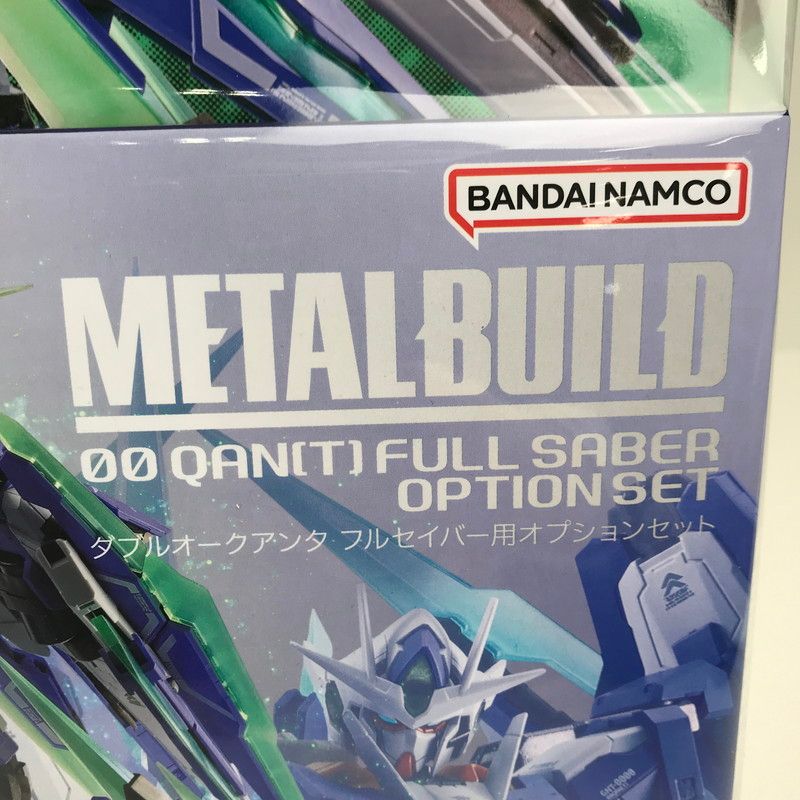 中古美品】 未開封 METAL BUILD ダブルオークアンタ フルセイバー+フル