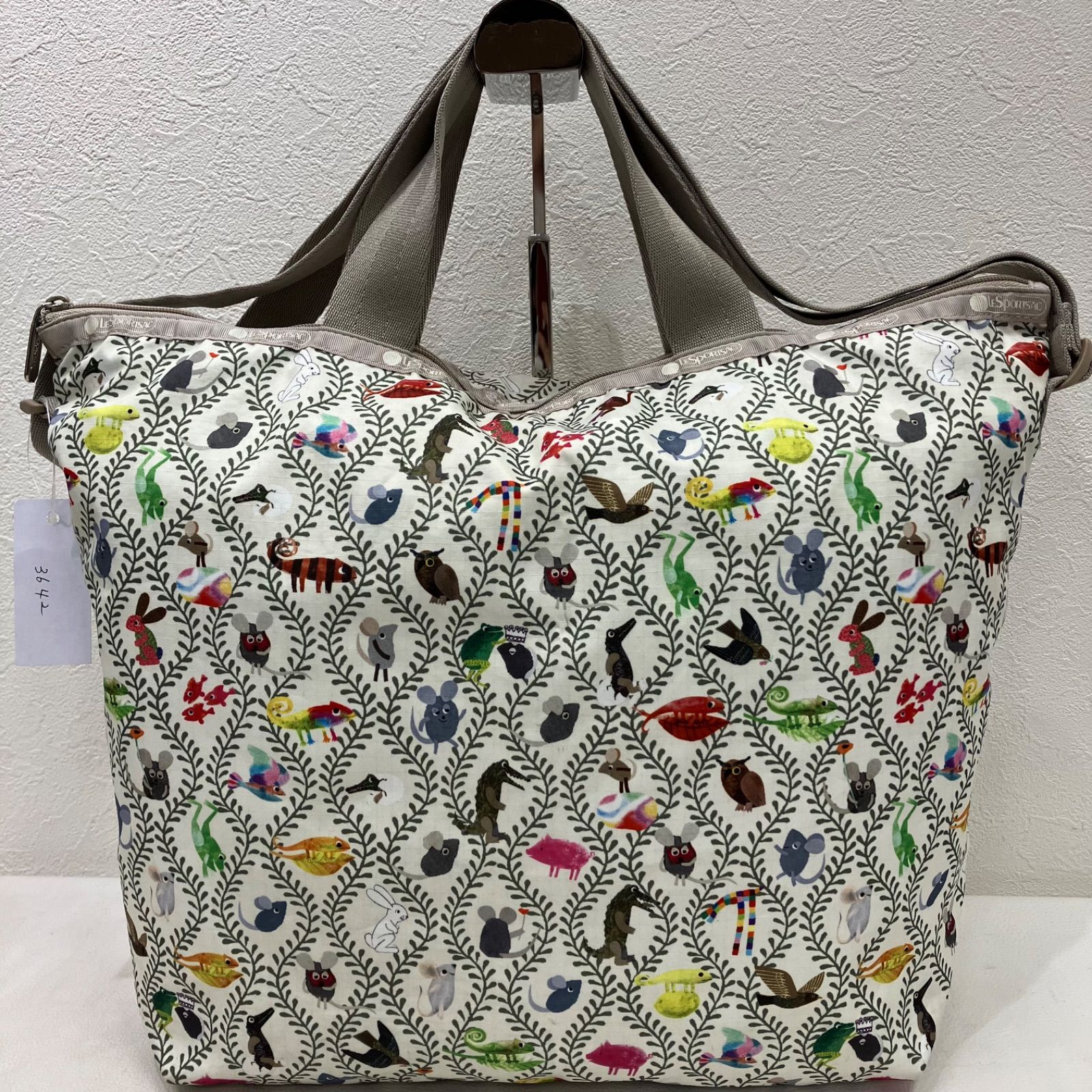 3642 LeSportsac レスポートサック トートバッグ 2way ショルダー