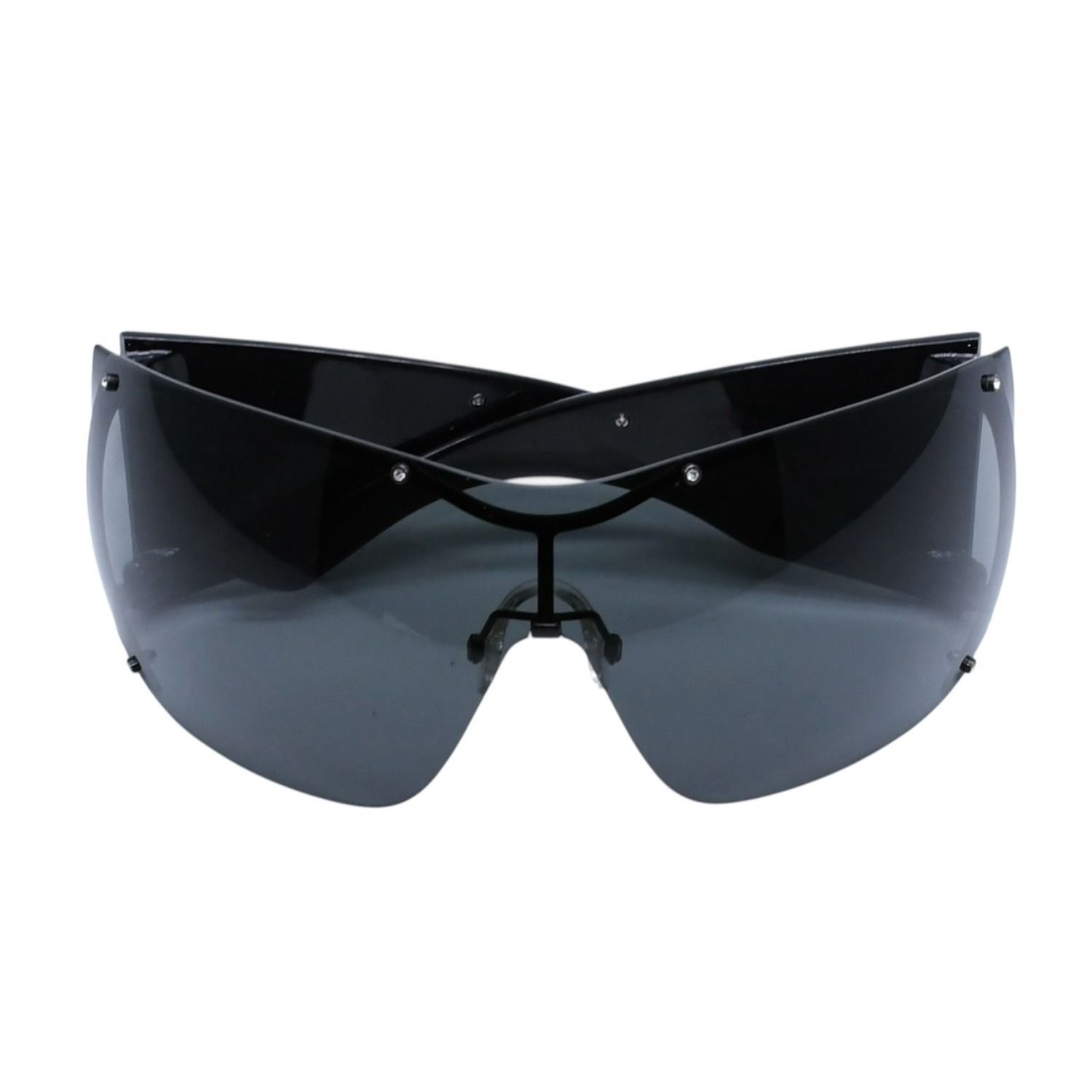 極美品 Christian Dior クリスチャン ディオール 31D95 LIMITED EDITION 限定エディション 5000/3349 Sunglasses サングラス ラインストーン 中古 4a003170