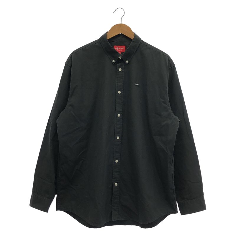 【中古】Supreme SMALL BOX SHIRT XL 黒 RN101837[66]