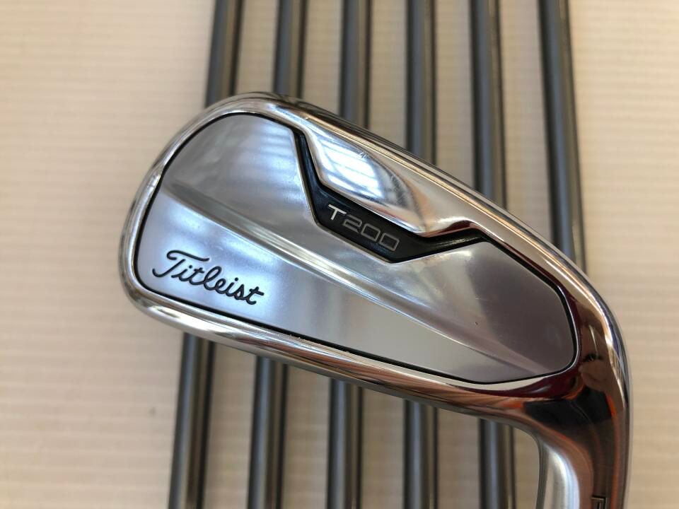 タイトリスト　T200 2021　MCI Black 60　Rフレックス　アイアンセット　中古　ゴルフドゥ！水戸店【最短即日発送】