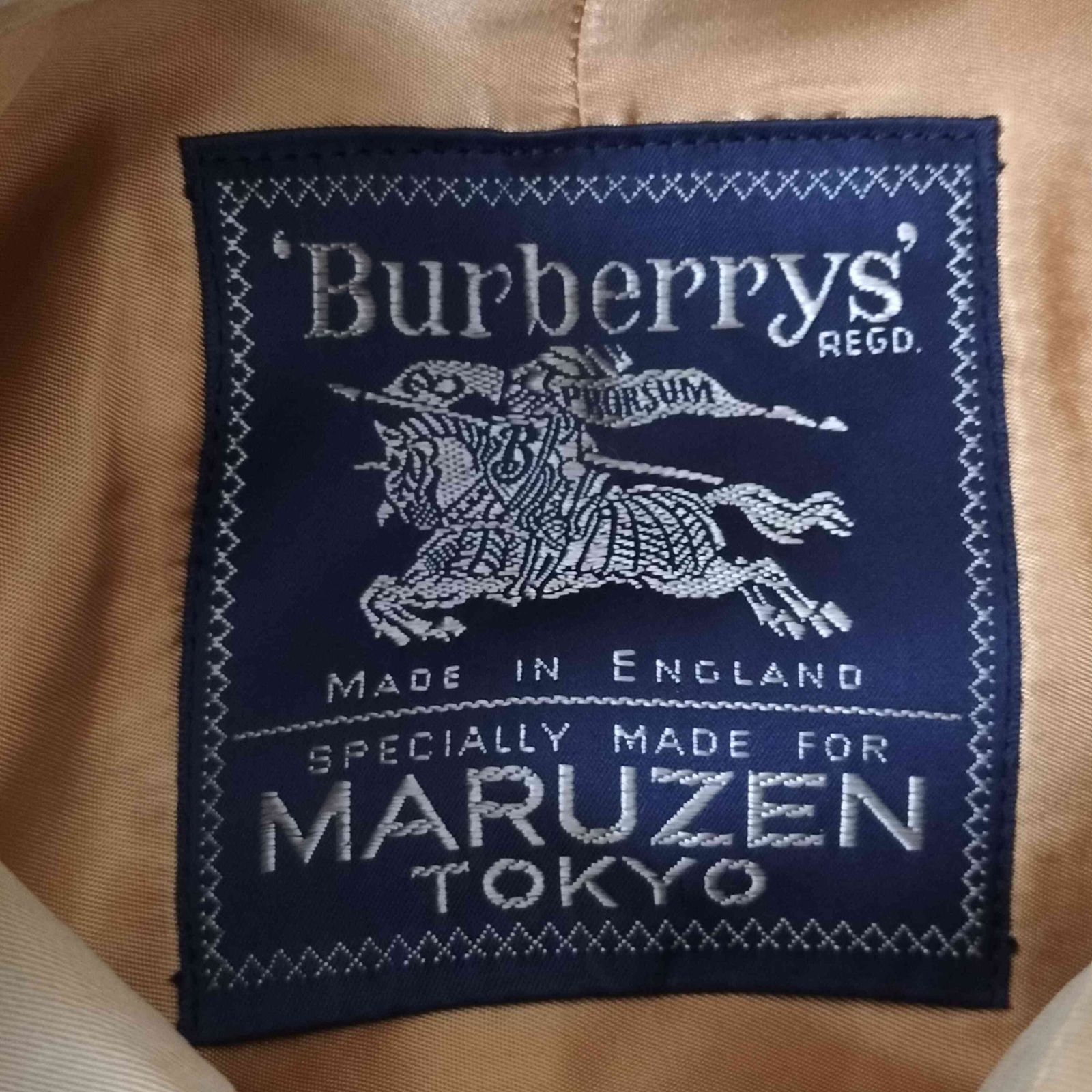 バーバリーズ BURBERRYS 90s 英国製 丸善タグ ノバチェックライナー