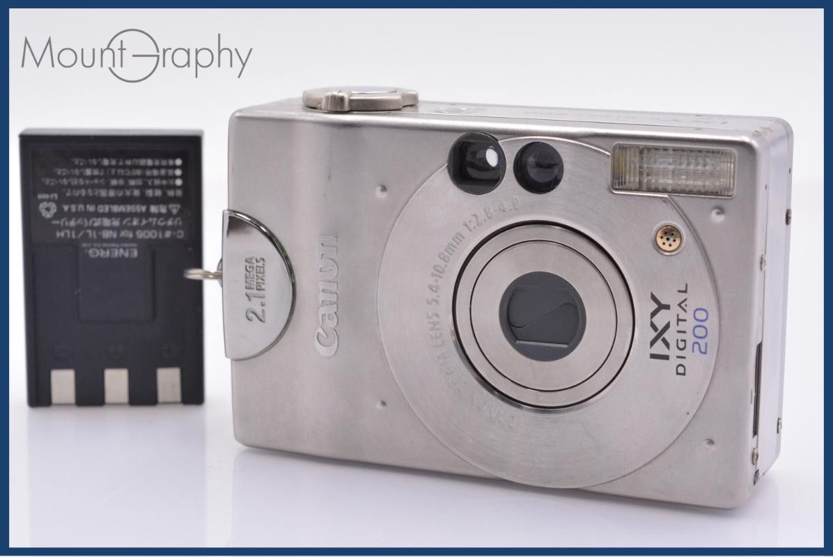 難あり キヤノン Canon IXY DIGITAL 200 2x バッテリー付属 同梱無料 #yk8322