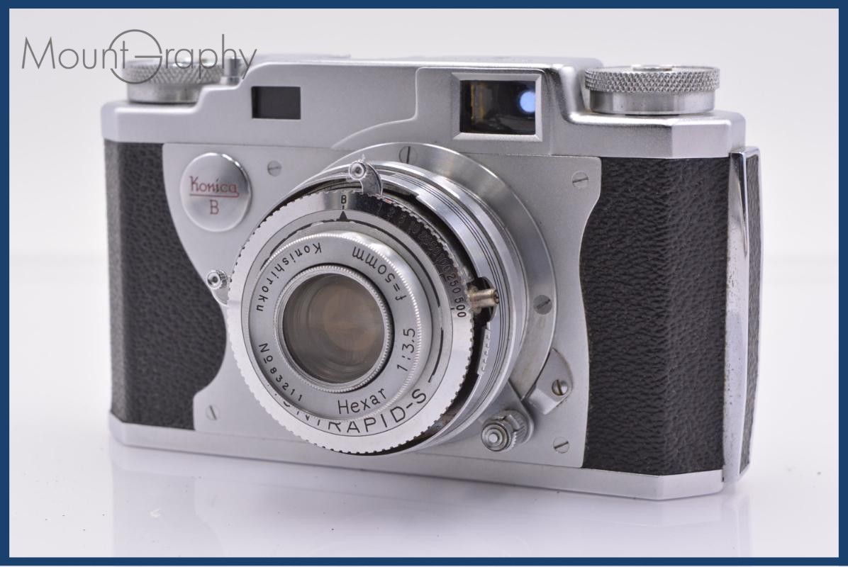 【動作保証】 小西六 Konica IIB 50mm F3.5 同梱無料 #yk8346