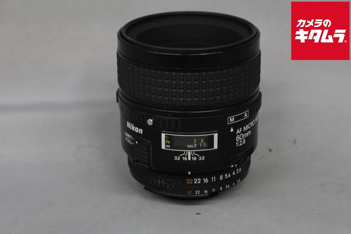 【中古】 【難あり品】 ニコン AF-N 60/2.8 マイクロ