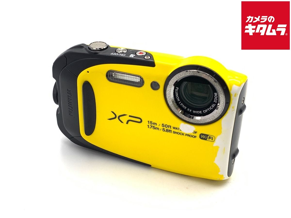【中古】 【難あり品】 フジフイルム FinePix XP80 イエロー