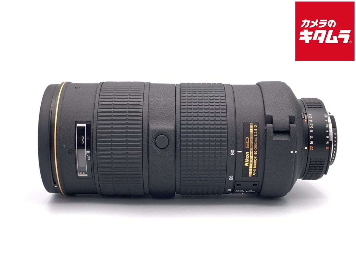 【中古】 【難あり品】 ニコン AF-S 80-200/2.8 ED IF D ブラック