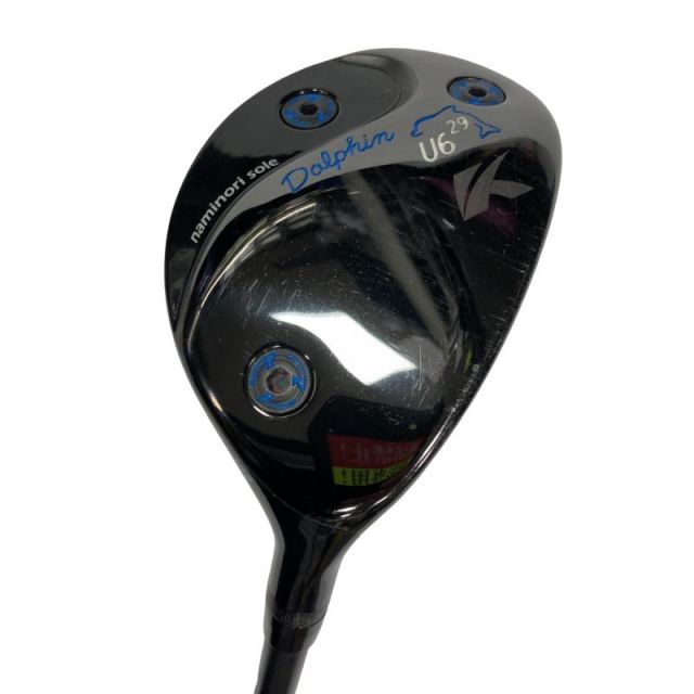 【中古】 キャスコ Dolphin Utility DU-122 ブラック U6 ユーティリティ UT ATTAS MB-HY55 (フレックスR) メンズ 男性用 右利き 右用 Cランク ゴルフクラブ