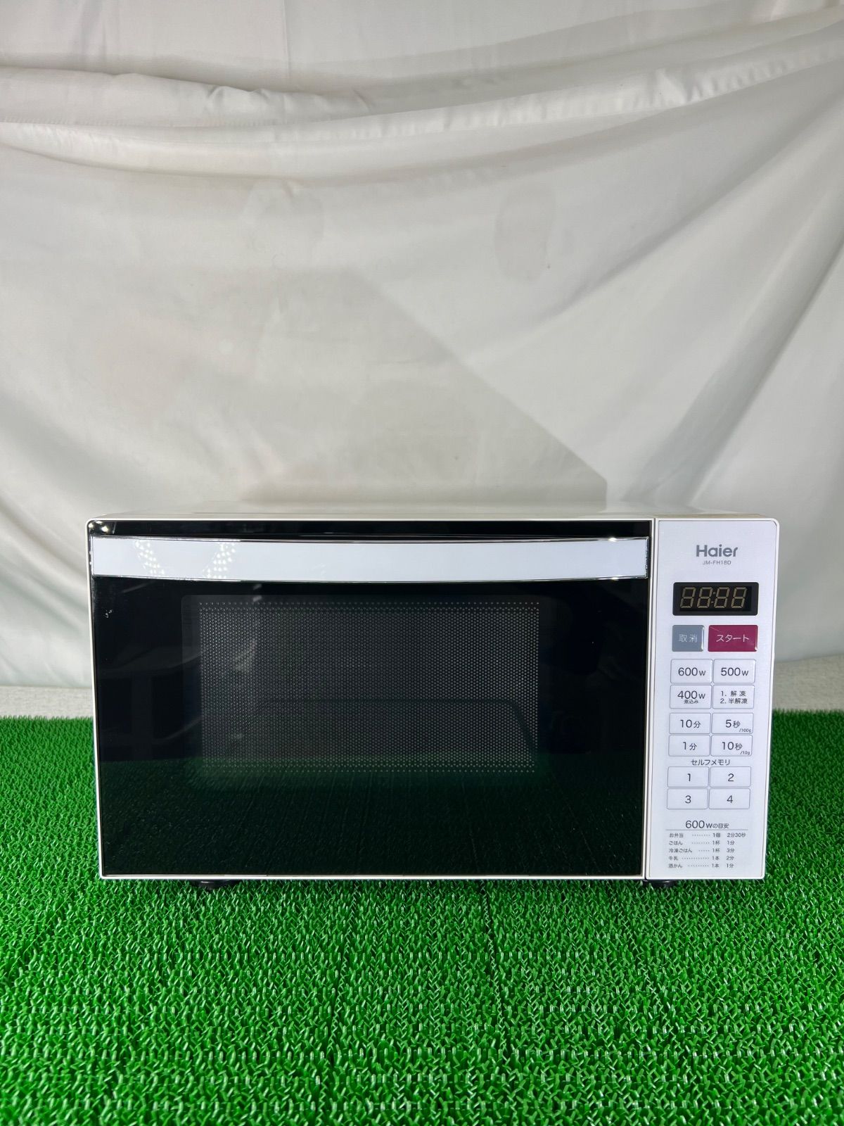 Haier ハイアール 電子レンジ JM-FH18D ホワイト 2015年製 - メルカリ