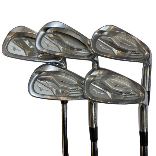 【中古】 ミズノ Mizuno Pro 918 6S アイアンセット IR 純正特注シャフト (フレックスR) メンズ 男性用 右利き 右用 Cランク ゴルフクラブ