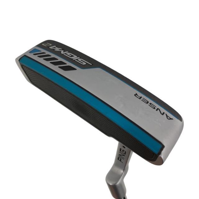 【中古】 ピン SIGMA 2 ANSER プラチナム 34インチ(PP58) レフティ パター PT スチール (フレックスその他) メンズ 男性用 左利き レフティ 左用 Cランク ゴルフクラブ