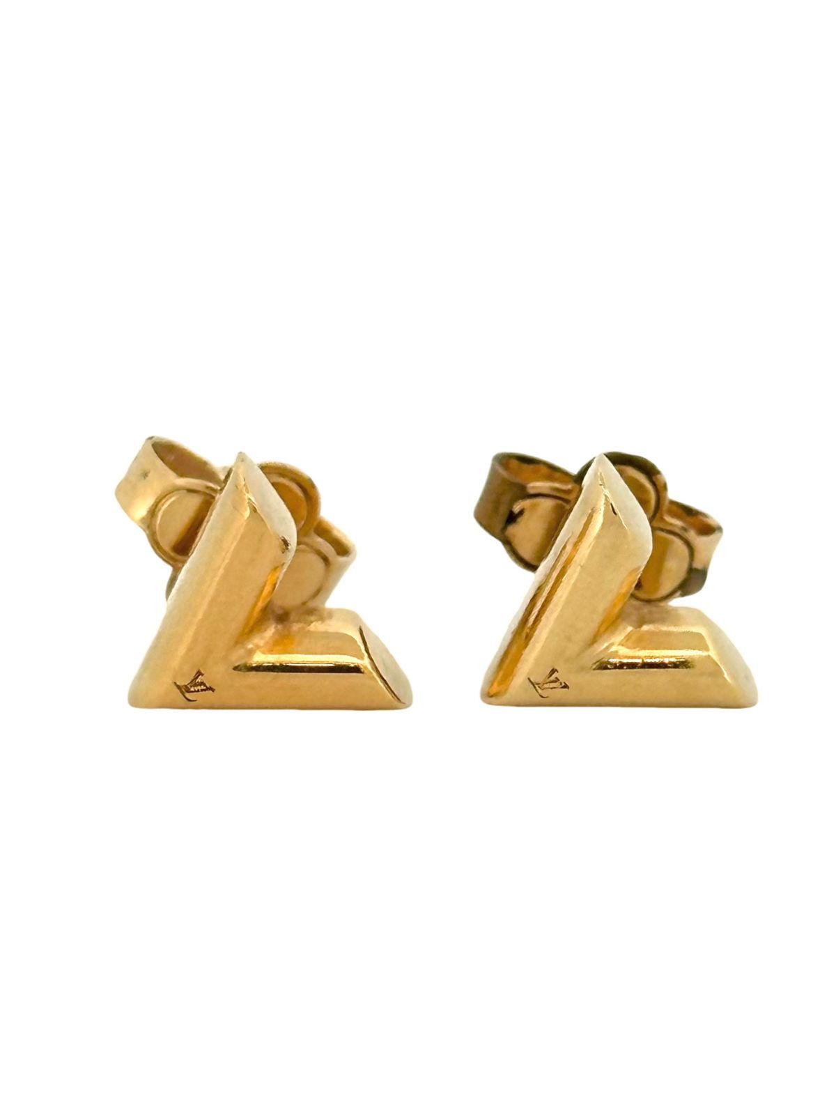 LOUIS VUITTON ルイヴィトン エセンシャル V ピアス アクセサリー M68153 GP ゴールド