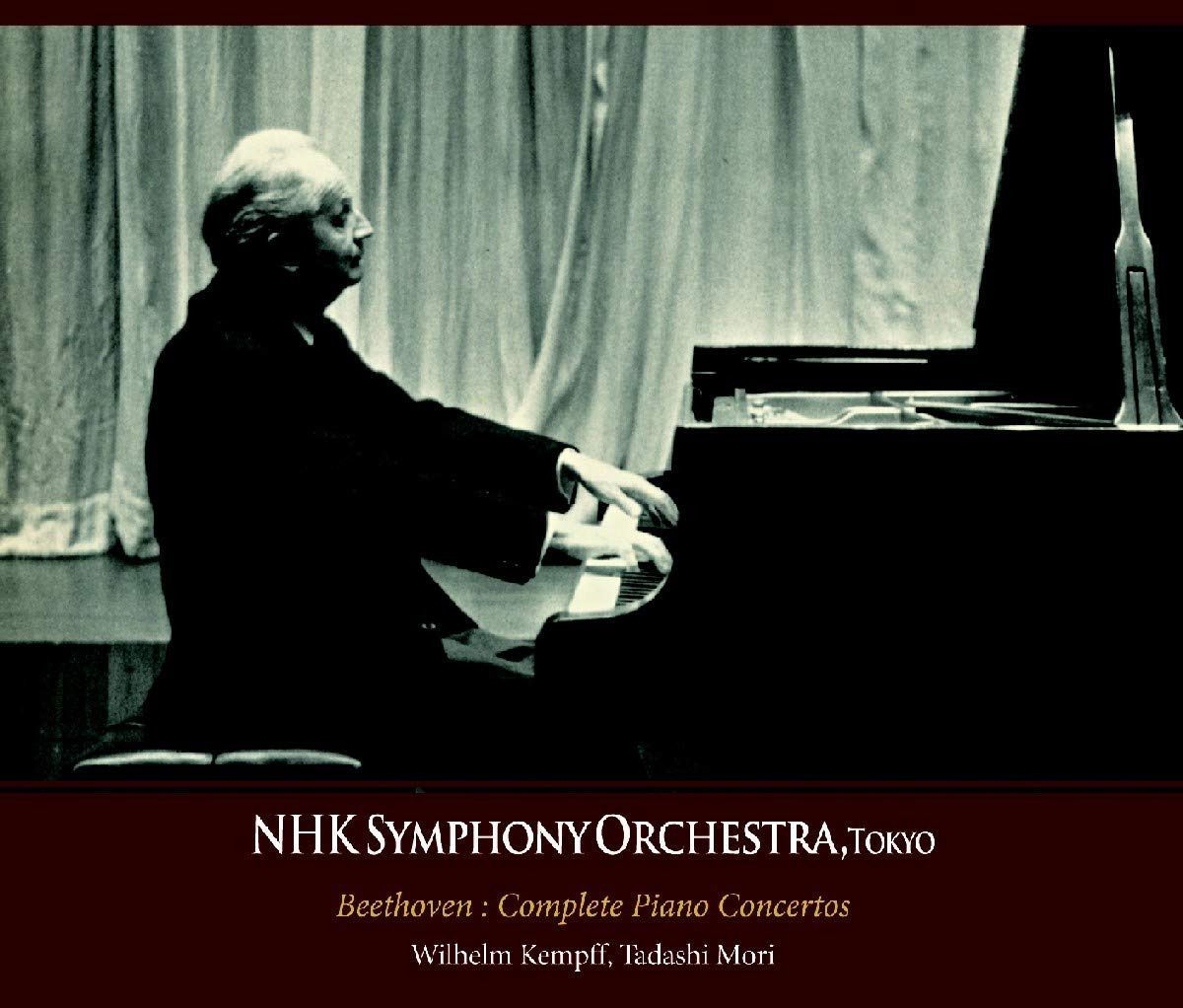 【CD】N響85周年記念シリーズ:ベートーヴェン:ピアノ協奏曲全集/ウィルヘルム・ケンプ (NHK Symphony Orchestra, Tokyo) [3CD]
