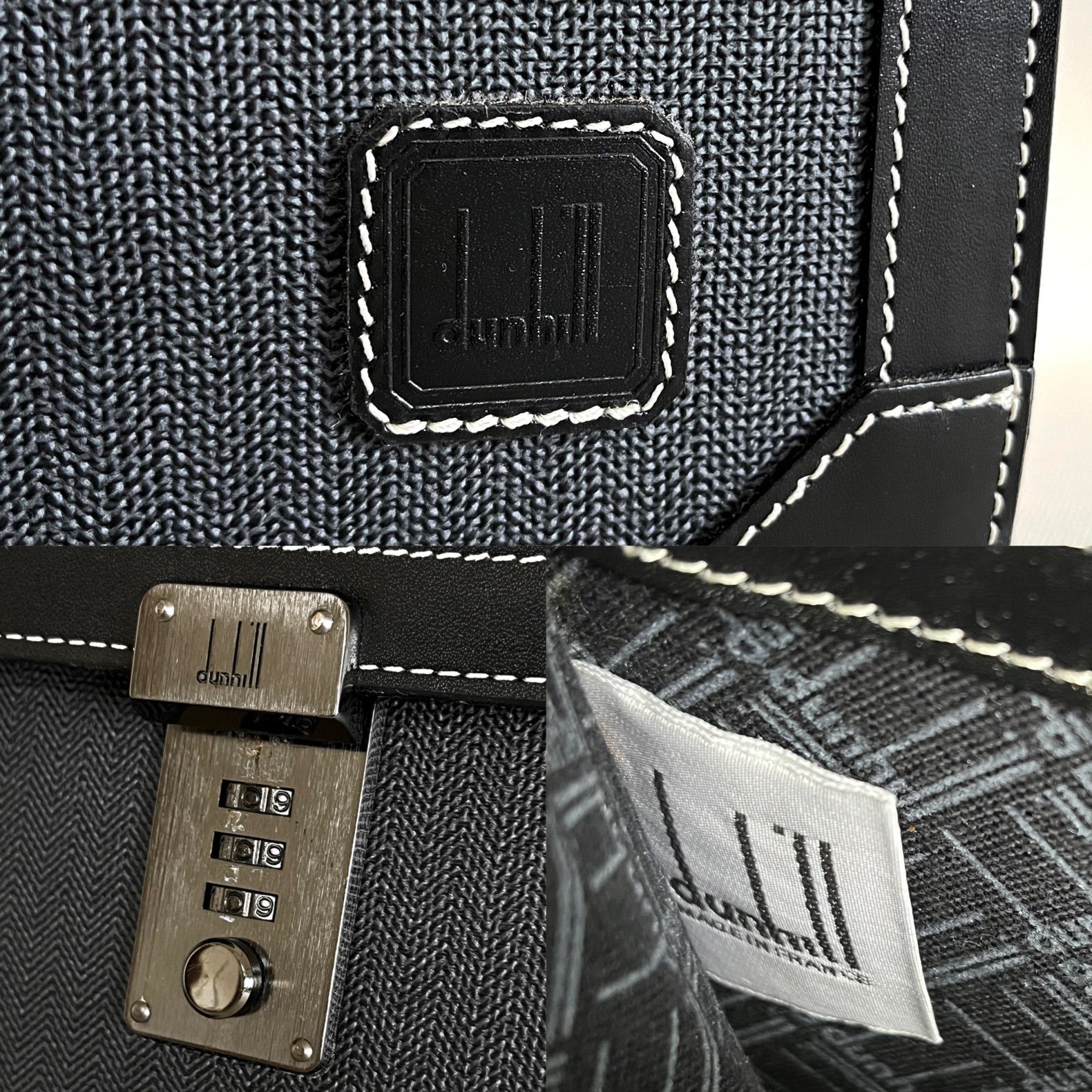 dunhill ダンヒル ビジネスバッグ ブリーフケース ブラック