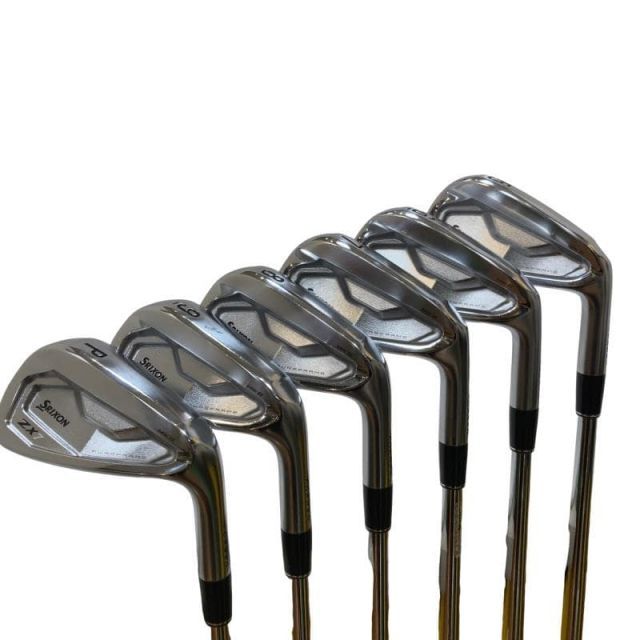 ふく　プロフ確認必須6本セット 中古】 ダンロップ SRIXON ZX7 Mk II 6S アイアンセット IR NS PRO
