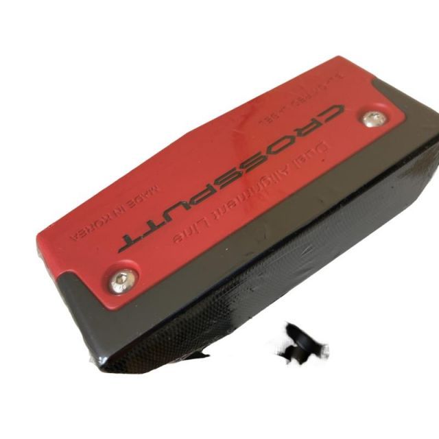 中古】 CROSSPUTT CROSSPUTT RED BLACK LABEL(レッド) 34インチ パター