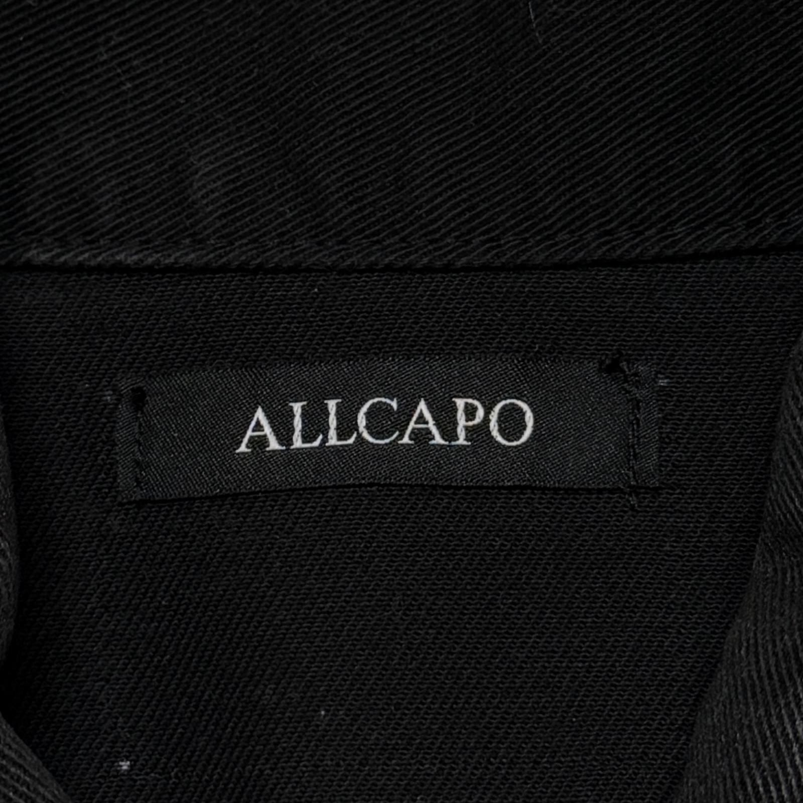 ALLCAPO COATING CROPPED JACKET コーティングクロップドデニム
