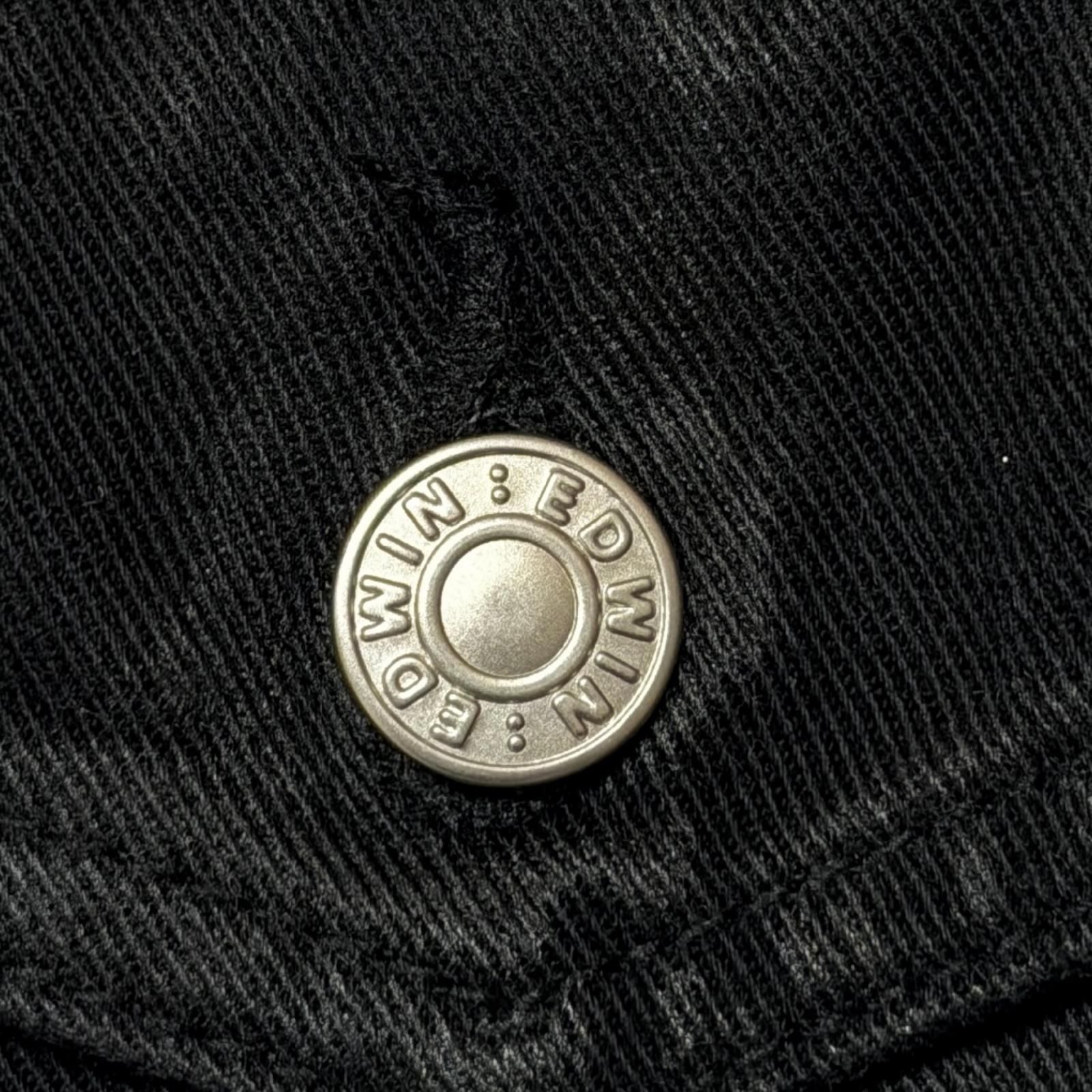 ALLCAPO COATING CROPPED JACKET コーティングクロップドデニム