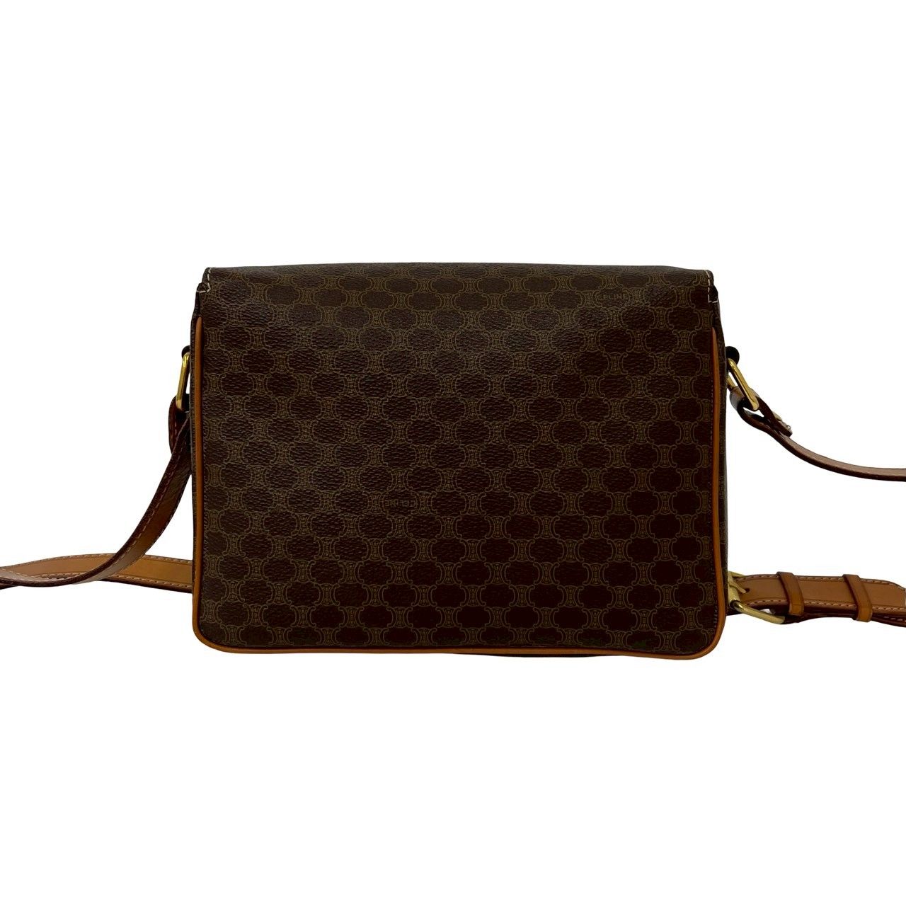 極 美品 CELINE セリーヌ マカダム ブラゾン トリオンフ 柄 サークル
