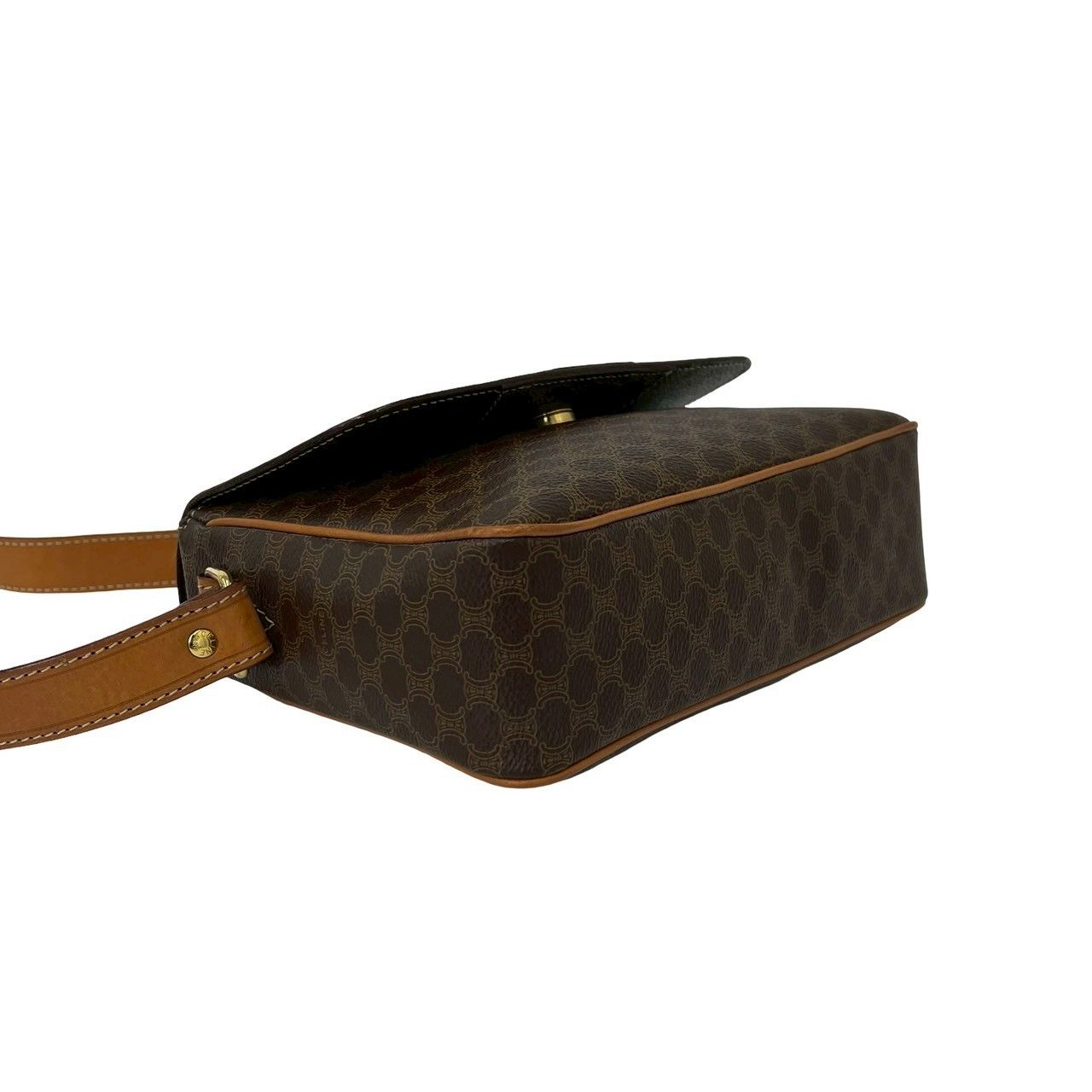 極 美品 CELINE セリーヌ マカダム ブラゾン トリオンフ 柄 サークル
