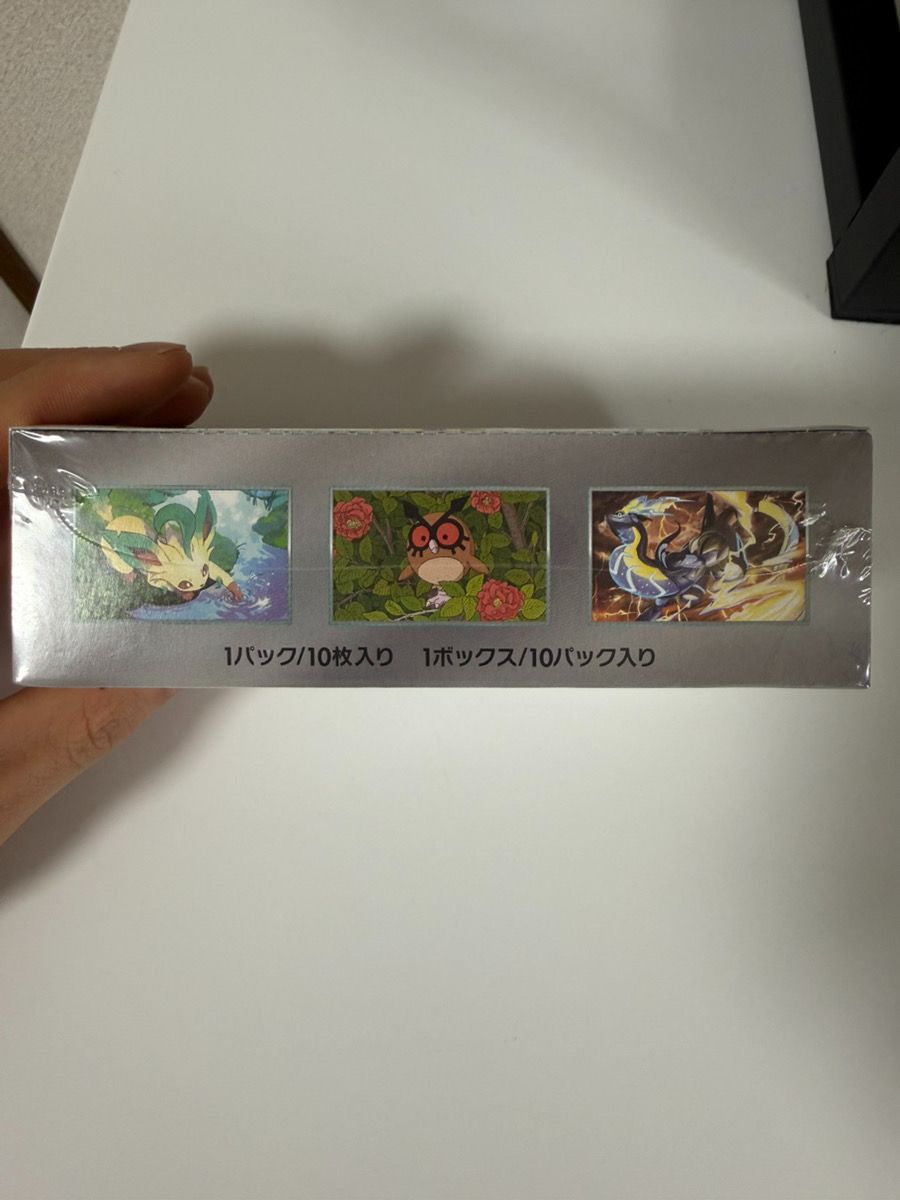 ⚠シュリンク穴あり⚠】テラスタルフェスex BOX シュリンク付き ⑥ 未