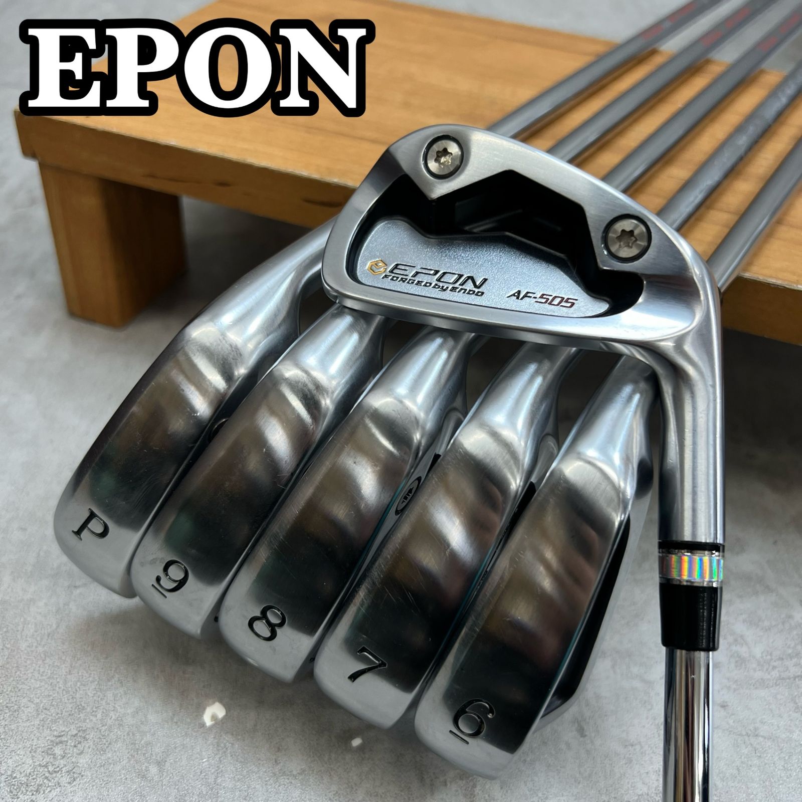 EPON エポン AF505 メンズゴルフ アイアンセット 6本 右利き用