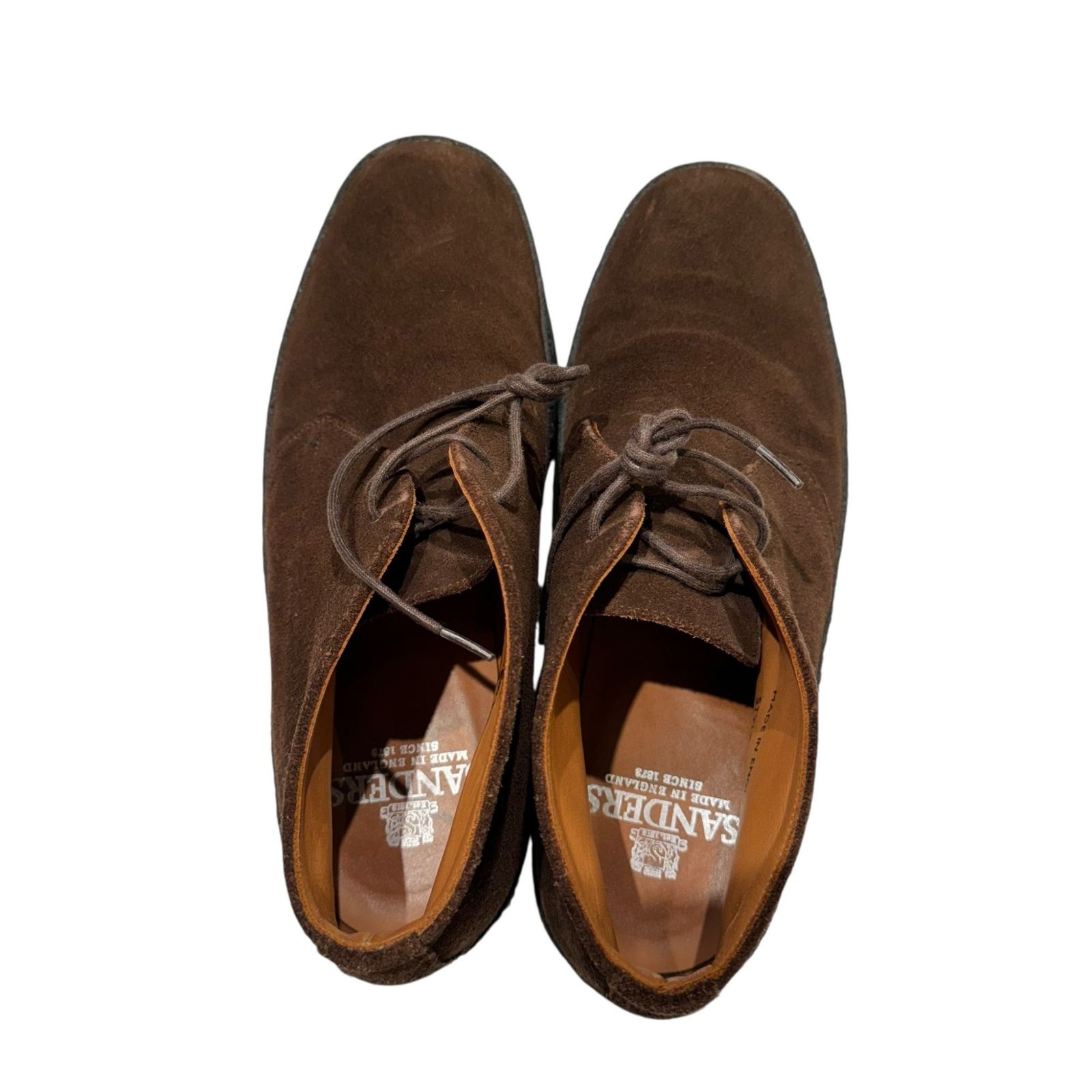 SANDERS (サンダース) BRIT CHUKKA ポロスナッフ MUDGUARD 2689TDS