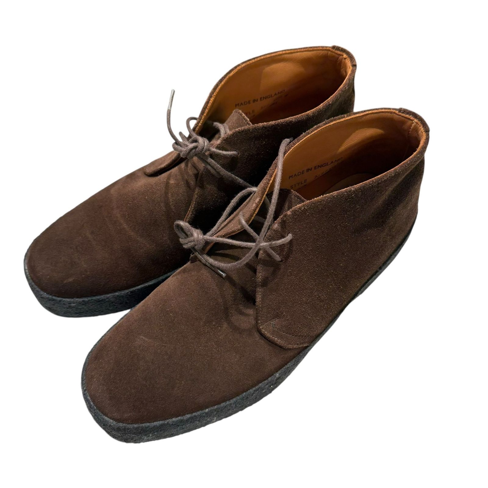 SANDERS (サンダース) BRIT CHUKKA ポロスナッフ MUDGUARD 2689TDS