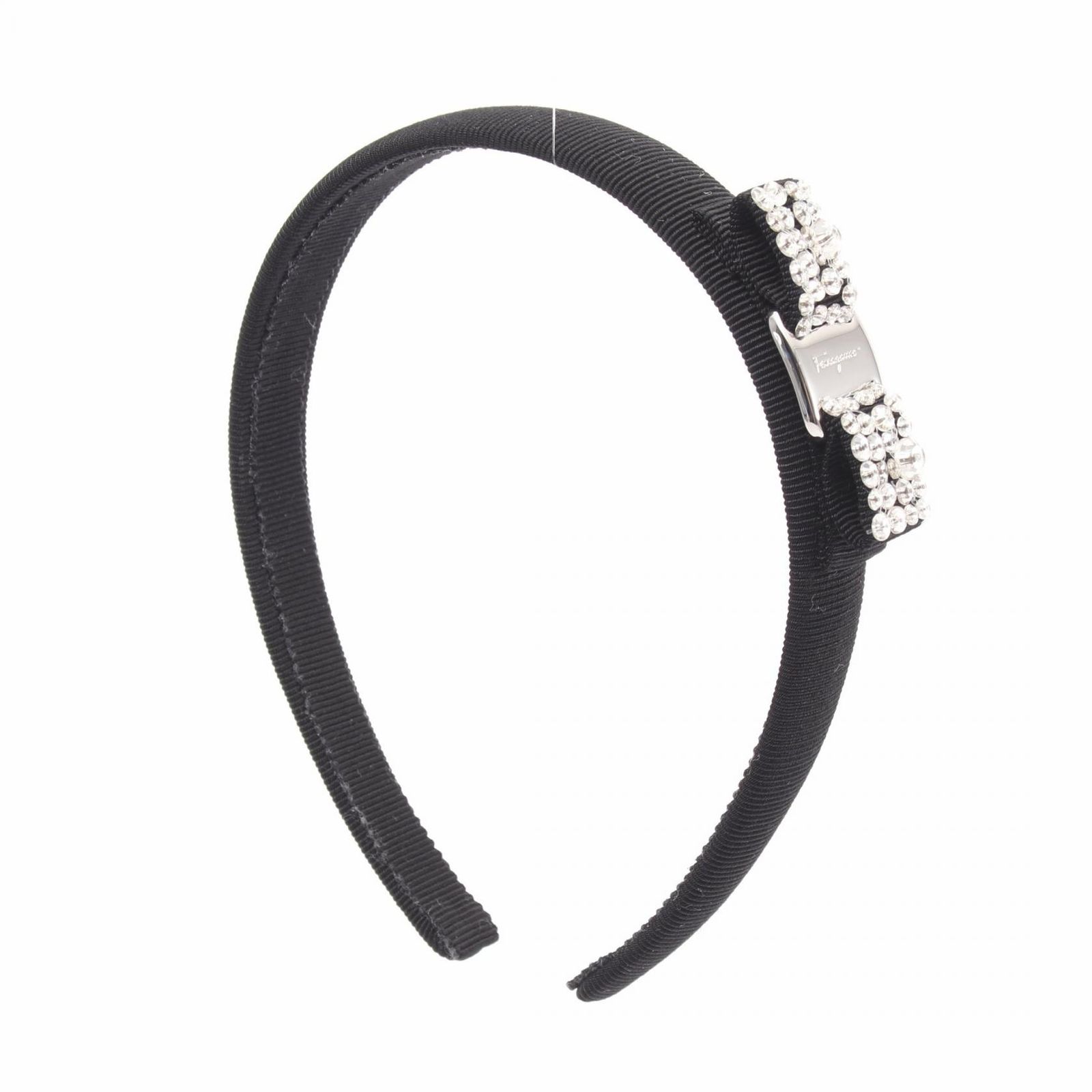 サルヴァトーレフェラガモ Salvatore Ferragamo カチューシャ ヴァラリボン 713034347581 ブラック その他 カチューシャ レディース 新品