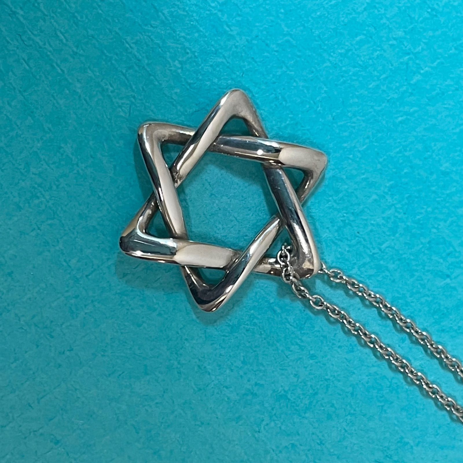 b) 【美品】Tiffany & Co. ティファニー エルサ ペレッティ スター