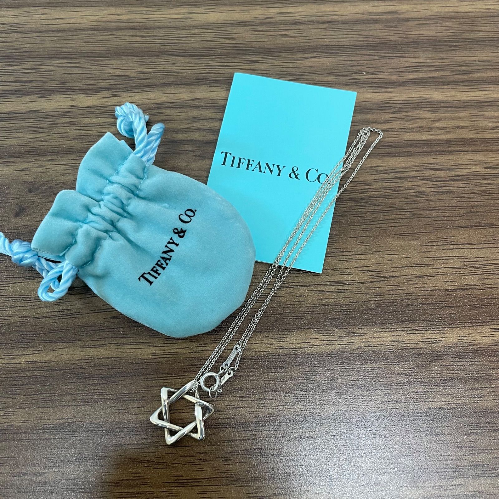 b) 【美品】Tiffany & Co. ティファニー エルサ ペレッティ スター