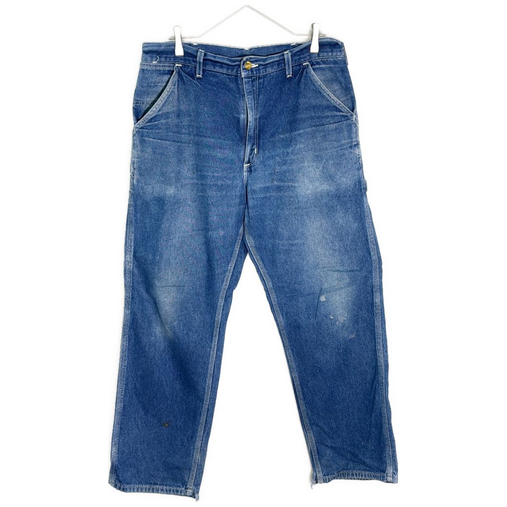 Carhartt カーハート デニム ペインターパンツ ブルー(メンズ W36 L32)中古 古着 Y2057