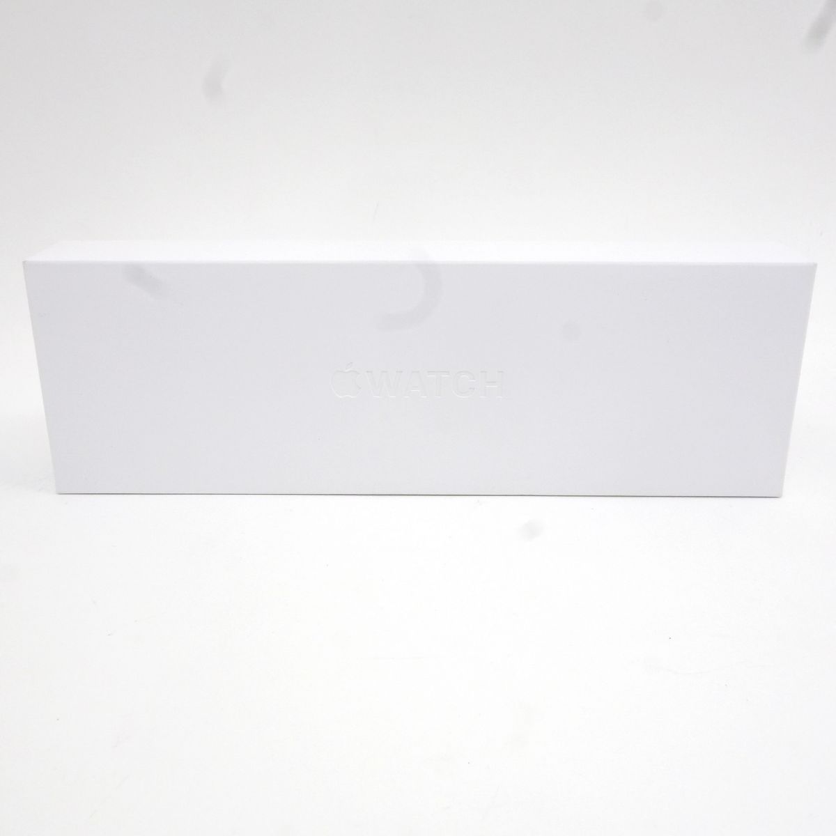 【未使用】Apple Watch Series 11 GPSモデル 46mm ジェットブラックアルミニウム ブラックソロループ サイズ:9
